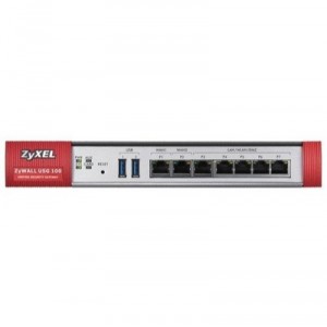 ZyXEL ZyWALL USG-100 - safety (ZY-USG100PACKUTM) Firewall device