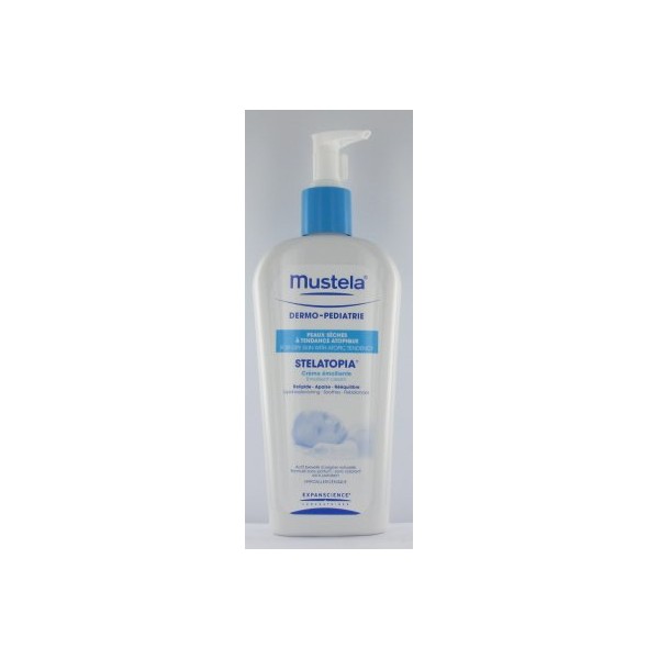 mustela stelatopia emollient cream 400ml