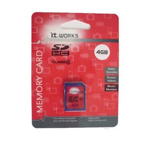 IT WORKS CARTM SDHC4GB SD card (3465812575875)