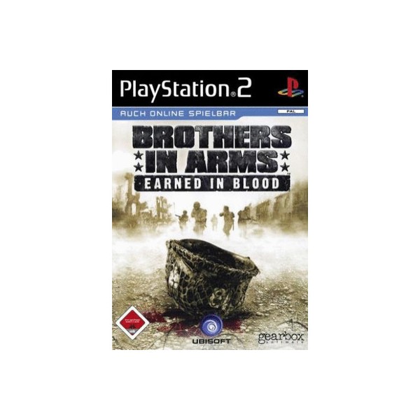 brothers in arms earned in blood ps2 cover