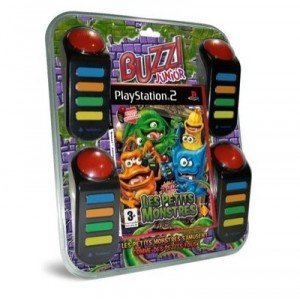 Buzz Junior: The little monsters (with buzzer) - game PS2