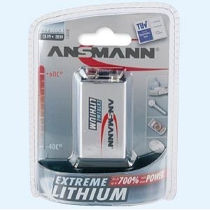 ANSMANN Battery Extreme Lithium 9-V-Block (5021023)