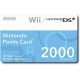 Nintendo Points Card 2000 (Nintendo DS/Wii) [import anglais]