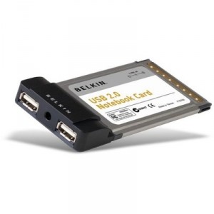 Belkin CardBus USB 2.0 (F5U222QEA) Serial Adapter