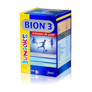 BION : 3 Juniors 30 comprimés