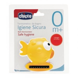 Chicco - 00074725110000 - Thermometer - Temperaturanzeige Poisson 0M + Bad