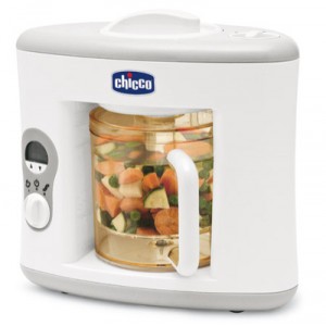 Chicco - 76003000000 - Electrodomésticos Comidas - Baby vapor papá Mezclador de Cocina - 6 meses