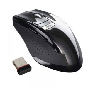 ADVANCE WITH WIRELESS MOUSE NANO RECEIVER PC - 6 buttons - 1000dpi - 2.4 Ghz (S2400BK)