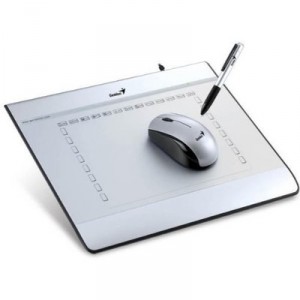 MousePen i608 Genius - Maus, Digitalisierer, Pen - 20 x 15 cm - verkabelt - USB