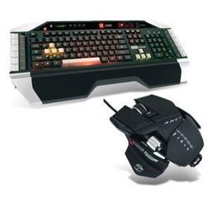 Keyboard - Cyborg Mouse - Saitek RAT7 + V7 Keyboard (bundlerat7) Keyboard and Mouse