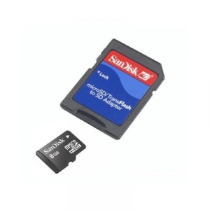 8GB Micro SD Memory Card For Canon PowerShot SD40 (SD adapter included) (10,427)