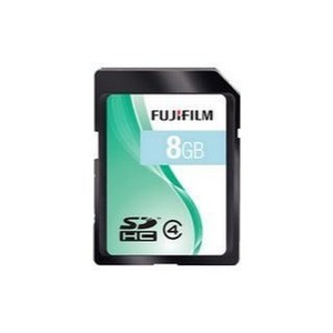 FUJIFILM FUJI 8GB Class 4 SDHC-Karte (8GB 33x (SDHC) SD Card)