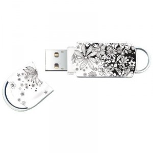 Integral - Flores Xpression modelo - unidad flash USB - 4 GB (INFD4GBXPRFLO) USB