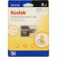 Lexar - Kodak Carte Micro SD avec Adaptateur - 8 Go (KSDMI8GBPSBEUA)