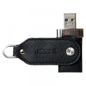 Maxell - Crystal - USB flash drive - 16 GB - Black (854434.00.CN) USB