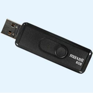 Maxell - USB flash drive - 8 GB - Hi-Speed â€‹â€‹USB (4902580715199)