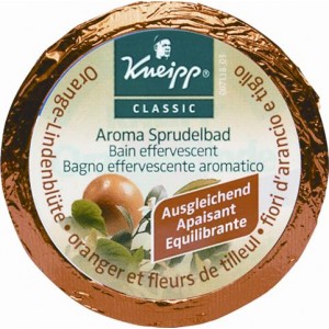 KNEIPP Galet de bain effervescent à la fleurs de tilleul/oranger à l'unité