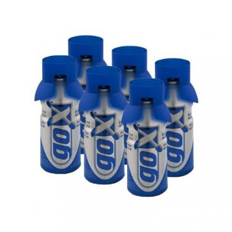 Pack de 6 latas de 4 litros de oxígeno