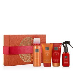 RITUALS The Ritual of Happy Buddha - Energising Treat 2018 Gel Douche Moussant 50 ml, Gommage Pour Le Corps 70 ml, Crème Pour Le