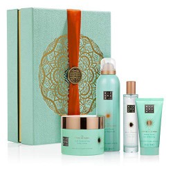 RITUALS The Ritual of Karma Caring Collection 2018 Gel Douche Moussant 200 ml, Gommage Pour La Douche 70 ml, Crème Pour Le Corps